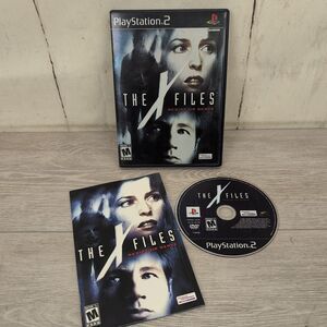 X-Files: Resist or Serve (Sony PlayStation 2, 2004) Complete, CIB - Tested PS2